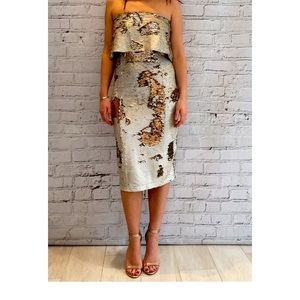 Lavish Alice Reverse sequin dress UK 14 (US 12)